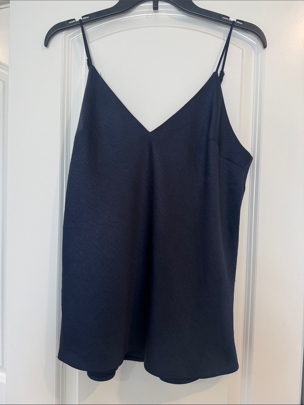 Express Navy V-Neck Spaghetti Strap Cami